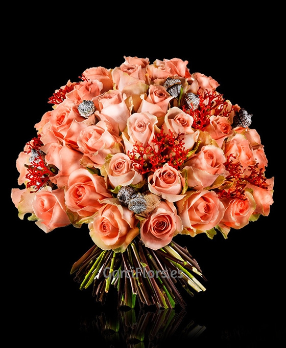 Ramo de 50 Rosas cortas | Garciflors Floristes | Ramos de Flores